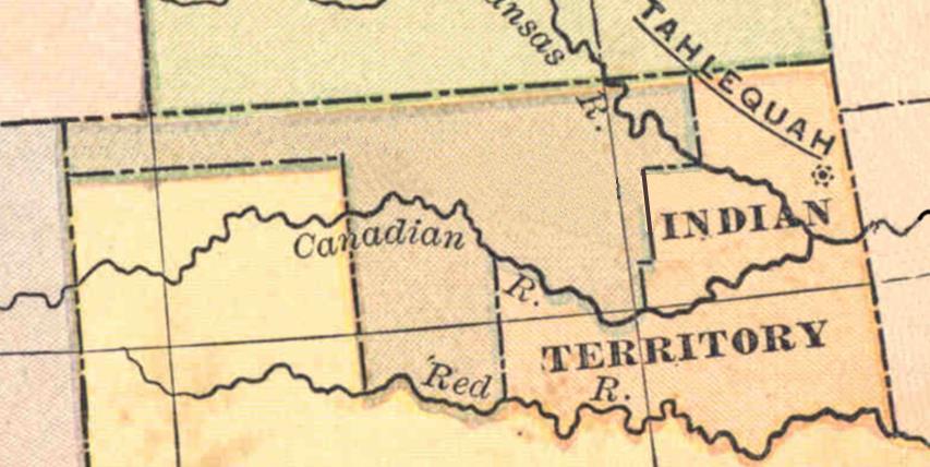 Choctaw chief Allen Wright suggested a name for the unified territorial