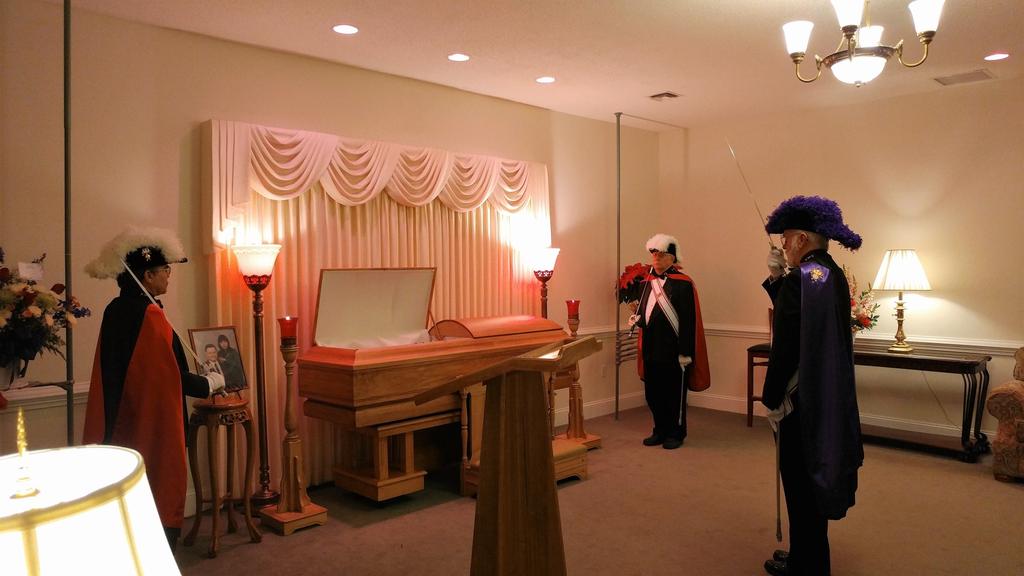 Remembering Marilyn Baker Pictured: Honor Guard for Marilyn Baker at McCoy Funeral Home December 16th. Brother Knight Frank Baker's wife Marilyn passed away on Saturday, December 10, 2016.