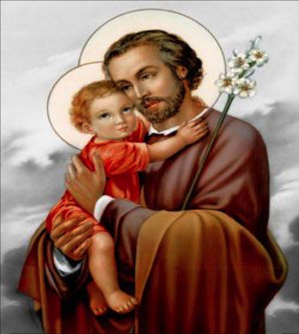 SAINT MARY S PARISH Fifth Sunday of Lent March 18, 2018 St. Joseph Feast Day Celebration Come One, Come All to Celebrate the Solemnity of St. Joseph, Husband of Mary Day One Sat., March 10 Rev.