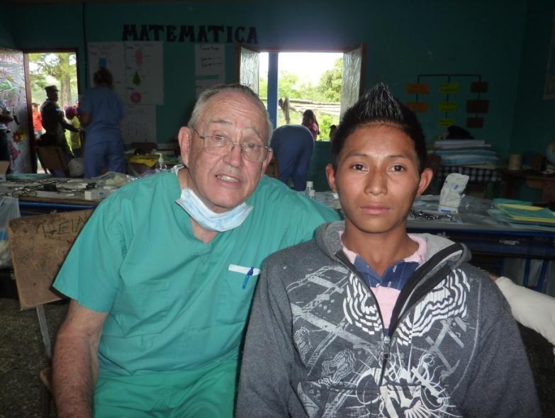 This was the youngest person I have ever led to the Lord and I was very excited. I had one young man in his mid 20's who came to me to get several abscessed, infected, aching teeth removed.