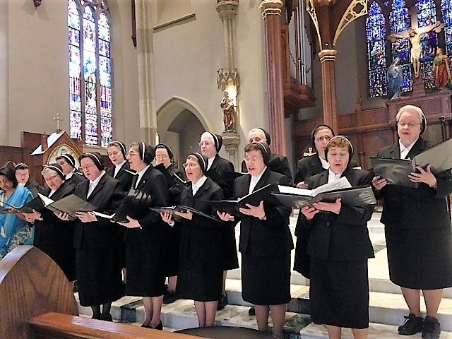 The Religious Sisters in Concert at the Cathedral The Religious Sisters Filippini, including Sr.