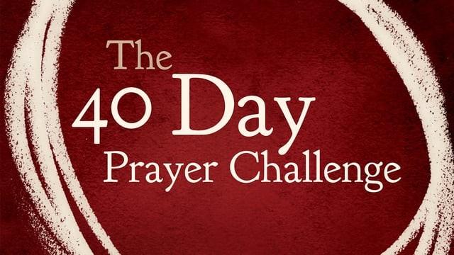 Pastor s Pen Volume 11, Issue 2 Inside This Issue Pastor s Pen ~ The 40-Day Prayer Challenge ~ continued 2 Have your prayers become stagnant? Do you long to see God move in fresh ways?