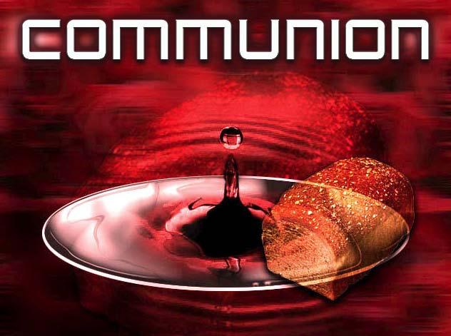 Communion in the Small Groups Christ calls us to take communion In remembrance of Him (Luke 22:19).