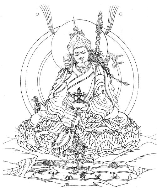 The Benzar Guru Mantra's Benefits and Syllable Commentary A Terma of Karma Lingpa nirmāṇakayakarmadisasyaniddhyiyantabadzragurusyānushaṃpātsadhānyabrīrtabiharatisma Tulku Karma Lingpa's Terma: The