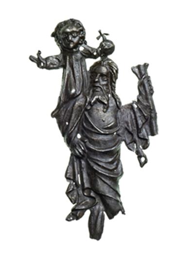 Figure 10, St Christopher with Christ Child, Object no. 78.12, Museum of London, http://collections.museumoflondon.org.uk/online/object.aspx?objectid=object-29088&start=2&rows=1.