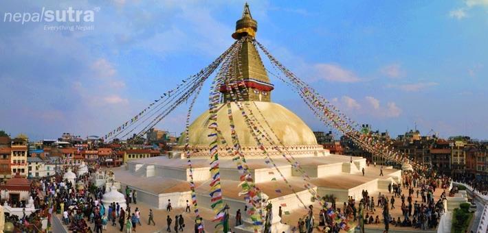 Bouddhanath Stupa The stupa, a well-known Buddhist pilgrimage site, is included in World Heritage