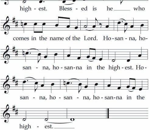 SANCTUS Mass for the City, Richard Proulx AGNUS DEI Roman Missal Cantor: Lamb of God, you take away the sins of the world,. Third time: Lamb of God, you take away the sins of the world,.