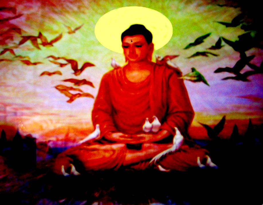 Dhammapada Buddhist legends Namo Tassa Bhagavato Arahato Samma Sambuddhassa Adoration to my Buddha, The Glorious, The Worthy, The Fully Enlightened one "Wide open be the door of immortality to all