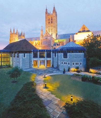 the grounds of the Cathedral? Canterbury Cathedral Lodge offers first class accommodation with stunning Cathedral views. The Lodge also offers conference facilities and group hospitality. Visit www.