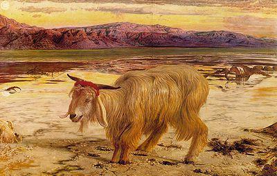 "The Scapegoat" (Painting by William Holman Hunt, 1854) The Torah Parasha or Portion readings of Acharei Mot or "After the Death"