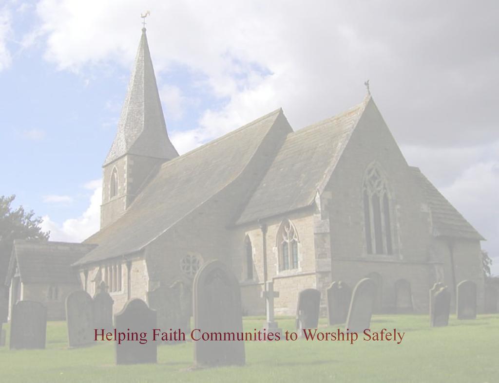 SECURITY OF CHURCHES Helping