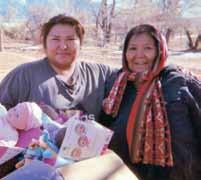 Joe and Gerri Begay connected us with Navajo pastors, who delivered the gifts and other items to people in their areas in Arizona, New Mexico and Utah.