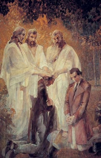 When Peter, James, and John conferred the Melchizedek Priesthood on