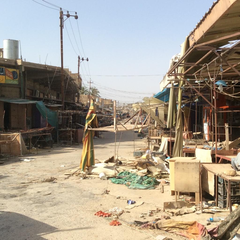 Jalawla Bazaar, May 2015 Jalawla Bazaar, April 2016 Perhaps more important has been the role that Jalawla sub-district director Sheikh Yacoub Lhebi has played in the return and reconstruction efforts.