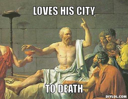At the end of his life, Socrates was accused of corrupting the youth of Athens.