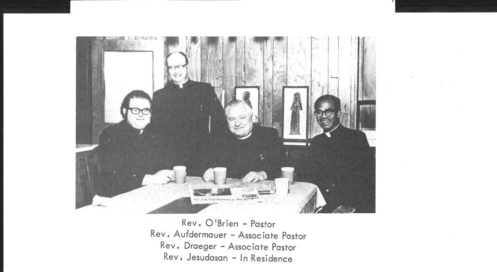 Father Joe, marrying Jim and Molly Strachota, May, 1970 I recall that at least two of Father Joe s Christmas homilies told the story of The Master s Touch.