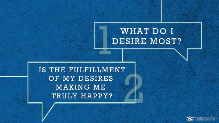 Happiness can be defined as the fulfillment of desires, SLIDE 3 OPENING