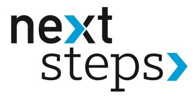 Next Steps Coming This Month Our Information Center has a new face in Hampstead!