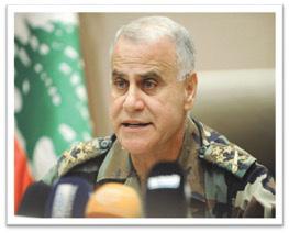 Prominent figures of the Lebanese security apparatus: Major General Jean KAHWAJI, Commander-in-Chief of the LAF: A Maronite Christian from Bint Jbeil, Kahwaji was appointed commander of the LAF to