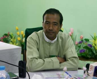 Rakhine Feature MAUNGDAW DISTRICT administrator U Ye Htut, who blocked journalists in Buthidaung from travelling to Maungdaw.