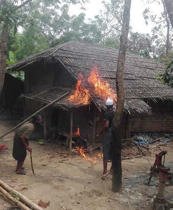 Conflict Commentary On September 8, the government announced that they would establish seven temporary camps in various parts of Maungdaw district and provide humanitarian aid to Muslims displaced by