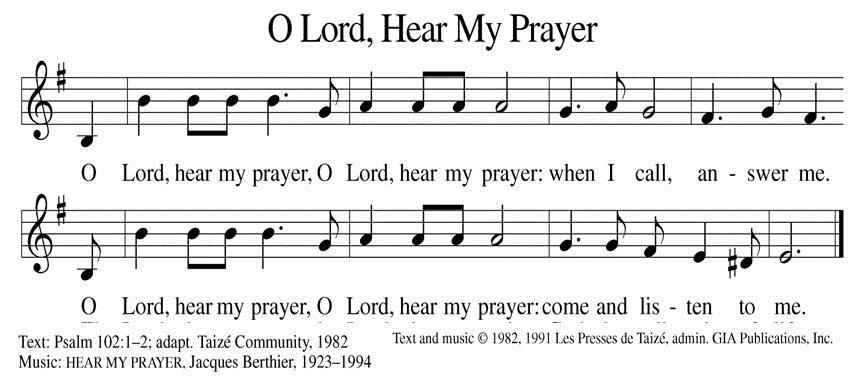 *CALL TO PRAYER We share God s BlessinGs OFFERING I Will Live My Thanks Choir, Janet Carlon Violin *OFFERING PRAYER Loving God, we share our gifts with all people.
