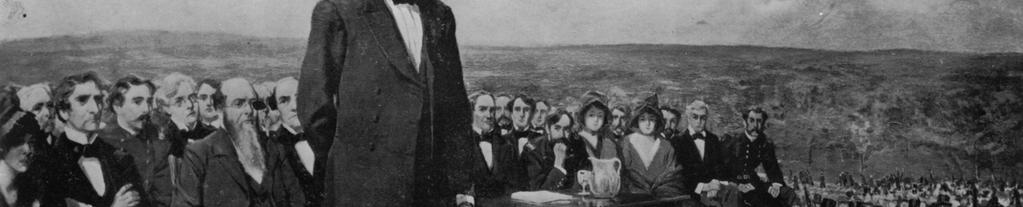 speech by Edward Everett followed by President Lincoln