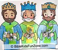 Nativity Preschool and Toddler Crafts Week 5 (Kings Visit Jesus) Safety Tips: Keep scissors out of reach of children.