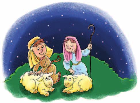 December 23 The shepherds said to one another, Let us go, then, to see. Luke 2:15 Journey to Jesus THEN: Long ago, shepherds lived apart from the rest of God s People. They were poor.