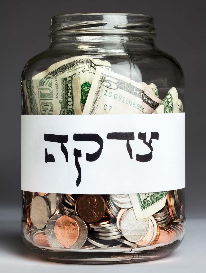 Tzedakah Tzedakah means righteous giving and is a participatory value at ENJC. There will be weekly tzedakah collections in class.