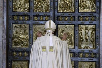 The Holy Door During Jubilee Years it is the custom of the Church to designate Holy Doors through which the faithful may pass in acknowledgement of God s love and mercy and to obtain a partial or