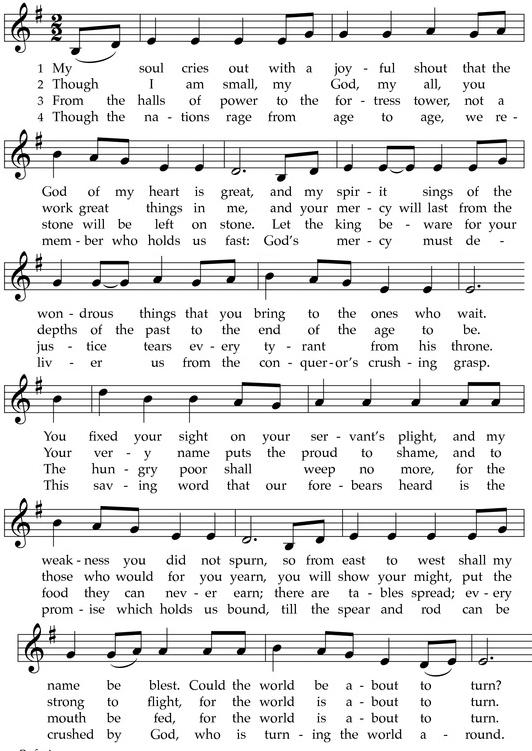 Hymn Canticle of the Turning star of