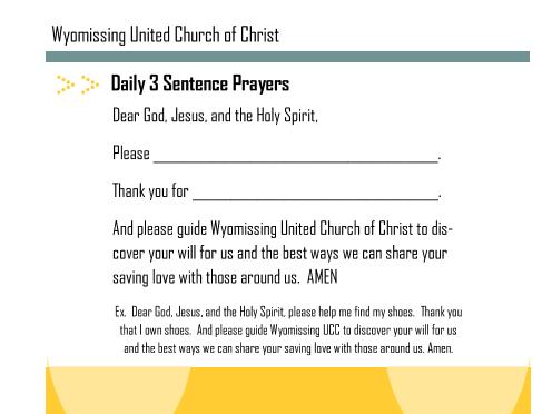 NEWSLETTER Just a reminder: We need greeters, bulletin & flower sponsors and trimonthly after worship social hosts!