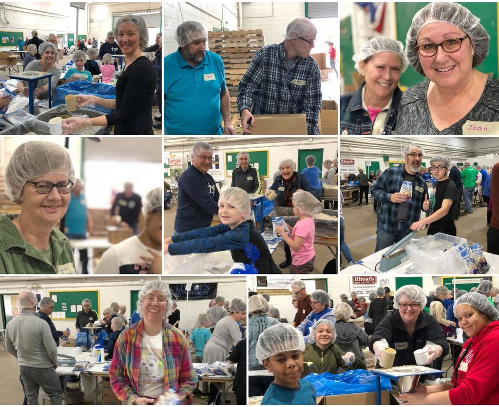 THANK YOU! Thank you to all of those who participated in the Feed My Starving Children (FMSC) event on April 20-22.