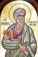 Apostle Andrew, the Holy and All-Praised First-Called The Holy Apostle Andrew the First-Called was the first of the Apostles to follow Christ, and he later brought his own brother, the holy Apostle