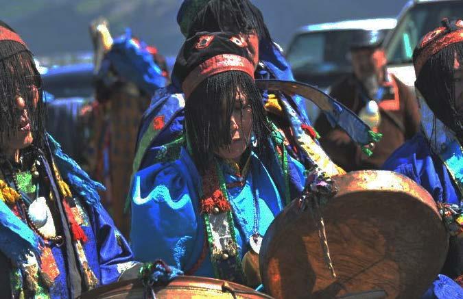 ETHNOGRAPHIC TOURISM SHAMANISM Shamanism (communication with spirits) underlies the traditional worldview of the peoples of Siberia and for a long time was the main religion of the Buryat people.