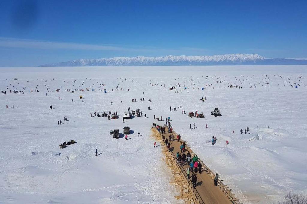 EVENT TOURISM «THE BAIKAL FISHING» INTERNATIONAL FESTIVAL It is the largest international competition in ice fishing, gathering more than 220 teams.