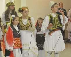 Songs and dances from all parts of Albania were performed.