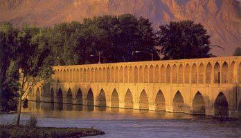 6 th issue, August 14, 2003 Workshop on Combinatorics, Linear Algebra and Graph Coloring The Bridges of Isfahan The Zayandeh Rud (river) starts in the Zagros Mountains, flows from west to east