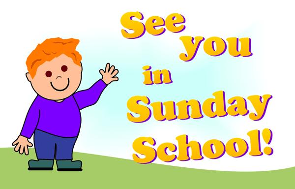 church year. Thank you to all the children and adults who participate in Sunday School as we learn about God s blessings to all of us.