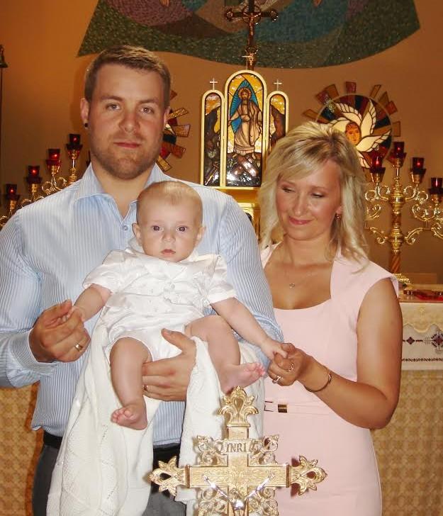 We rejoice with the family of Proud Parents Kyle and Veronika Toupin KASHUS ROMAN TOUPIN who was Baptized and Chrismated at Our Church on July 4, 2015.