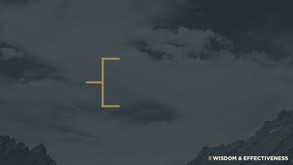 How do we seek WISDOM? 3.