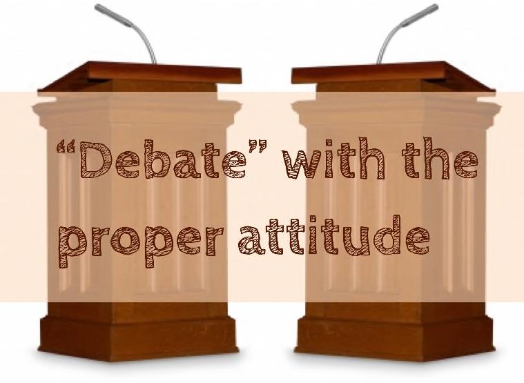 Fourth biblical principle for approaching matters that need compromise: (GIVES CLARITY) The next section of the account: Acts 15:7-11: (NRSV) 7 After there had been much debate <2214>, Peter stood up