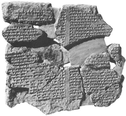 Surviving copies of the Sumerian king list date to 2100 BC What is amazing is that the kings are divided into two groups. Those who ruled before a great flood and those who ruled after it.