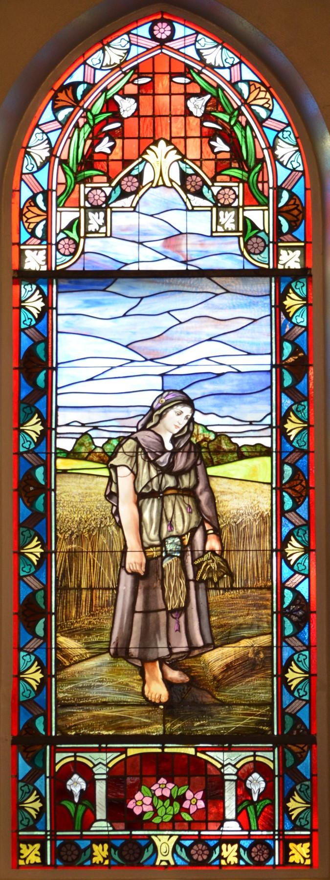 Ruth in the Wheat Fields, Ruth 1:1-4; 4:22.