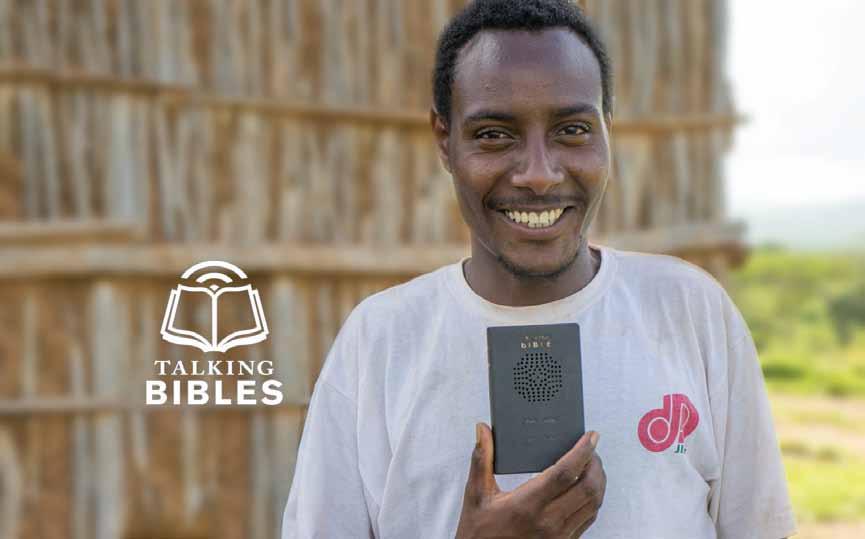 A Bible for Those Who Can t Read The Solar Talking Bible Easy to use Powerful speaker Solar powered Enhancing Trust Accredited for special offerings