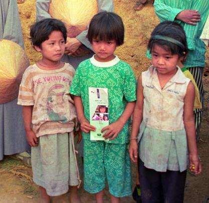 The three-year counter poverty project in northern Thailand In 1994, Tzu Chi