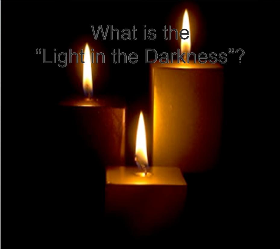 We are not the light going into the darkness of underserved areas The light is the call to do this work; the darkness is in our resistance or comfort The light is seeing the human person fully live;