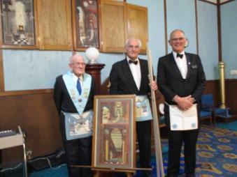 It has been a busy week for the WM of Lodge Nelson (Gerald Lavercome) who attended together with representatives of the Forest and Motueka Bays Lodges.