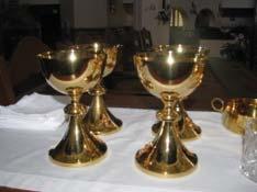 cup that Father will use to consecrate the wine into the